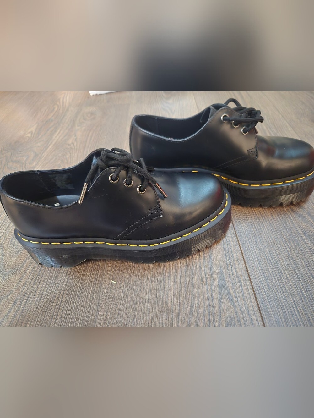 Doc Martens Platform Quad Loafers 1461